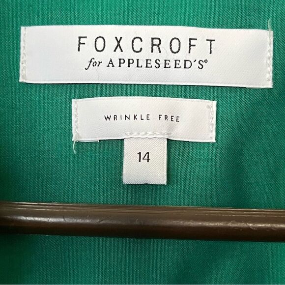 Foxcroft Matte Sateen Long Sleeve Shirt - Picture 3 of 8